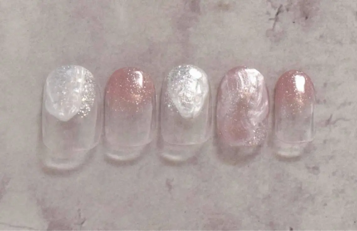 ネイル ゆら 練習生💅🏻のネイルデザイン