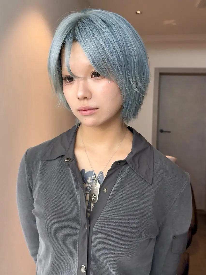 ショート トリートメント カット ヘアカラー 髪質改善 似合せカットTodaのヘアスタイル