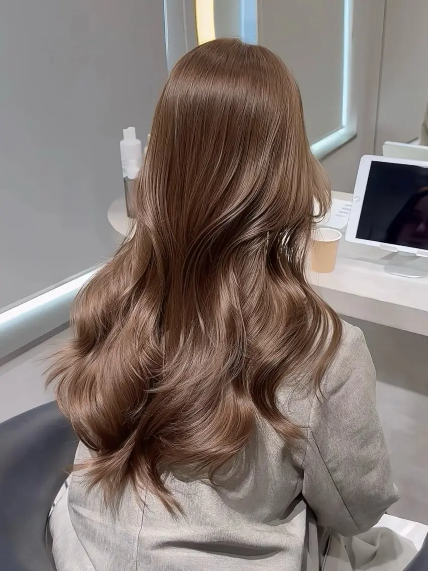 ロング ユナ hearts.店長のヘアスタイル