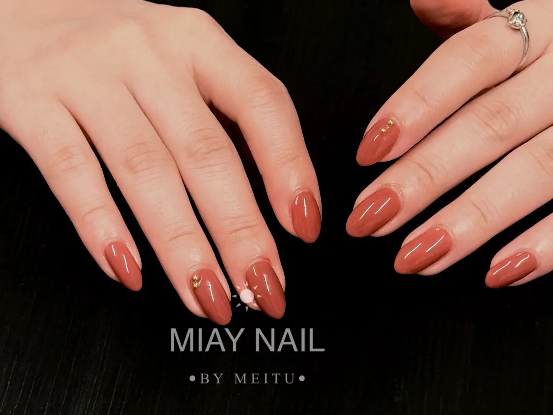 ネイル ハンドネイル 💜MIYA NAIL鶴見店のネイルデザイン