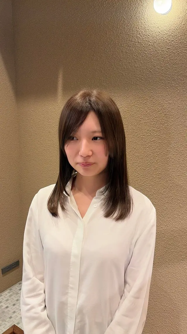 カラー ベージュカラー ヘアカラー 🍑きょうか 髪質改善/鎌倉🐻のヘアスタイル