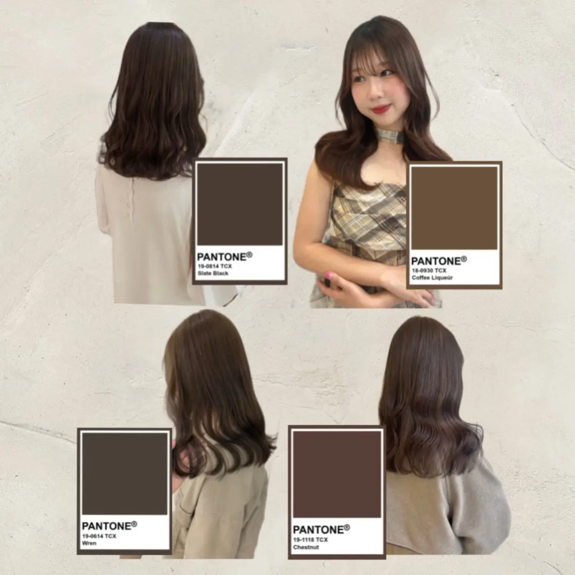 ロング カラー ParveMix ♡白神みやびのヘアスタイル