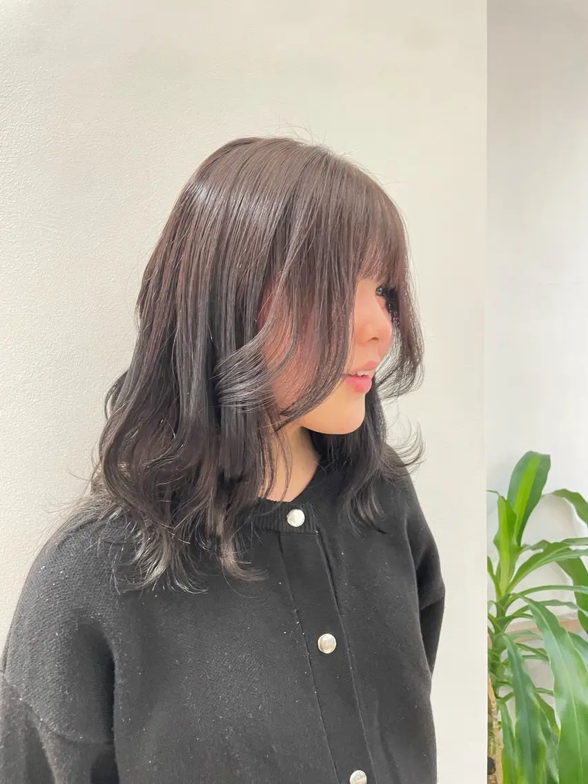 ロング カラー 後藤 舞衣のヘアスタイル