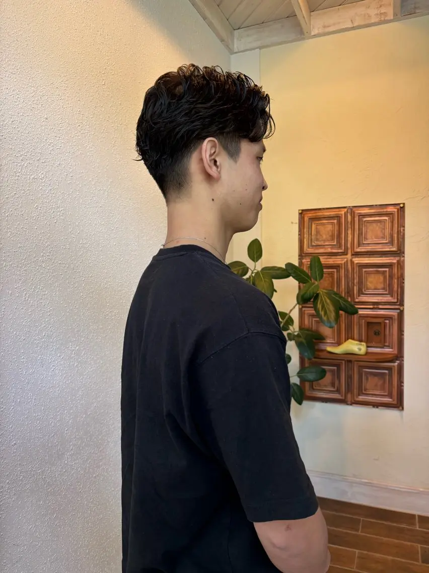 メンズ カット 角田 桃香のヘアスタイル