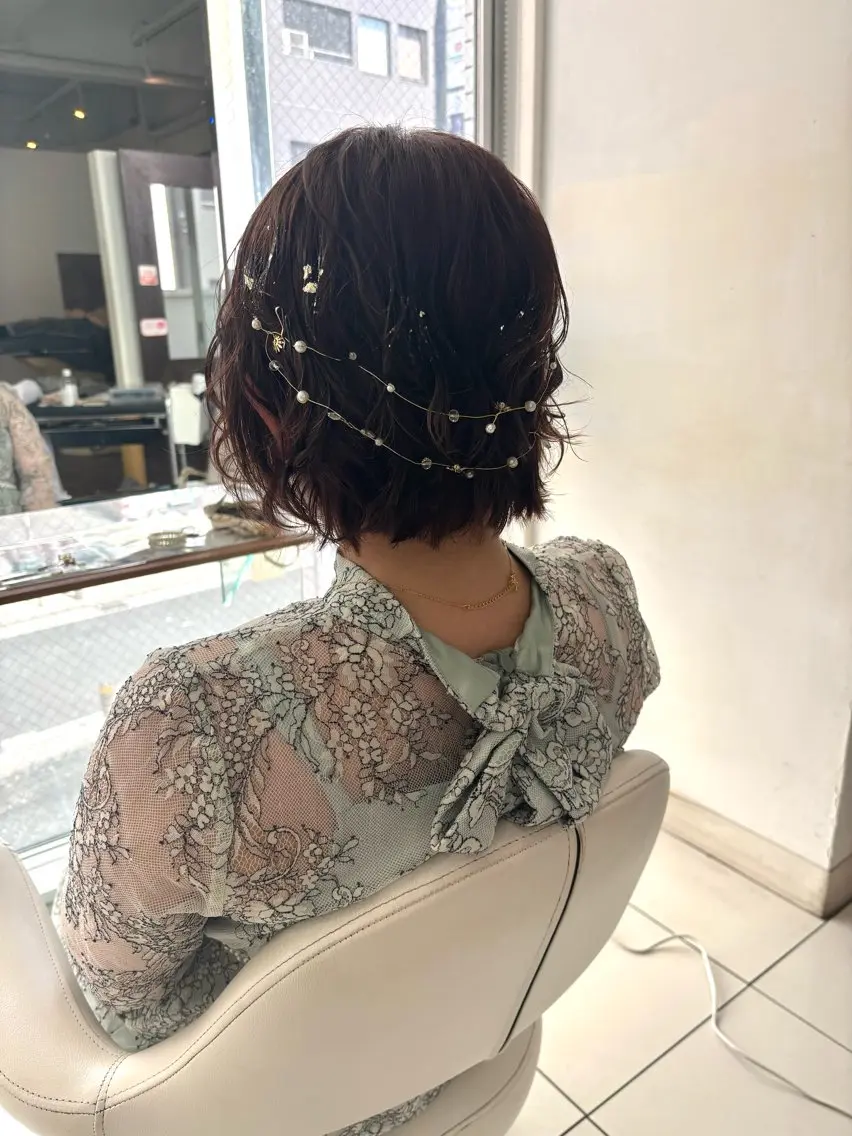 ショート ショートヘア ブリーチ透明感カラー /レイヤー👗しずかのヘアスタイル
