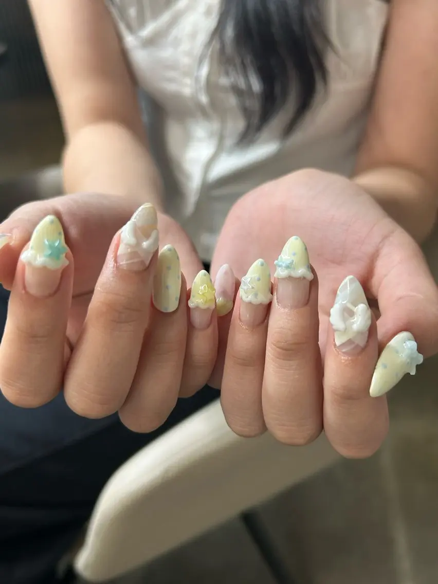 ネイル ハンドネイル 木戸 有佐のネイルデザイン