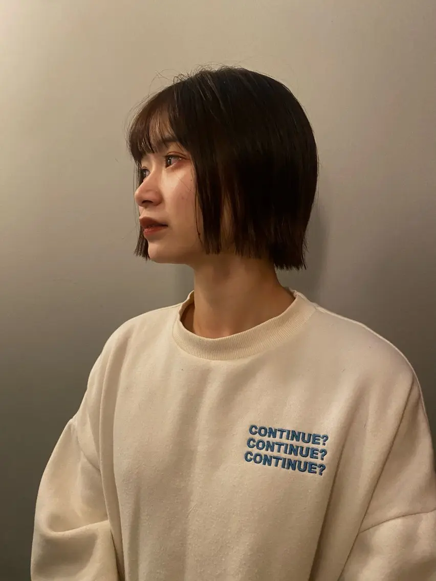 🍄ぷつっとボブカット🍄の写真