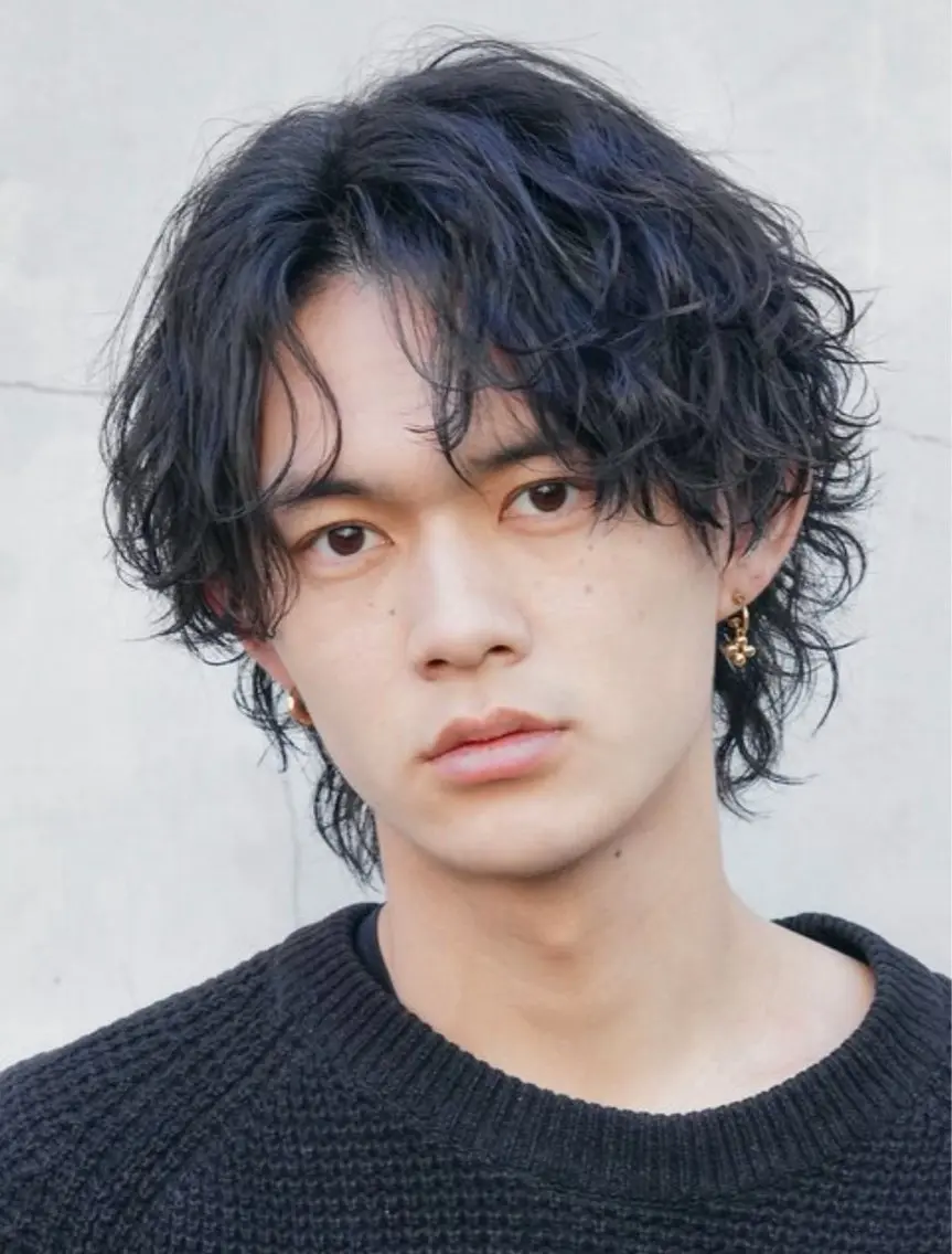 パーマ メンズ カット パーマ メンズ似合わせ 【fifth】おうたのヘアスタイル