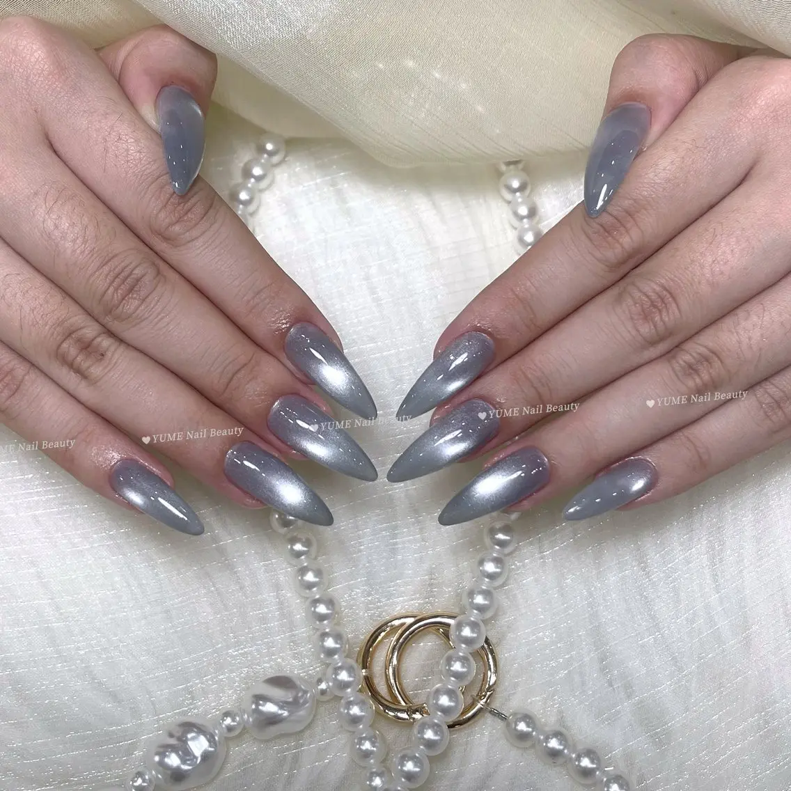 ミディアム YUME Nail Beautyのネイルデザイン