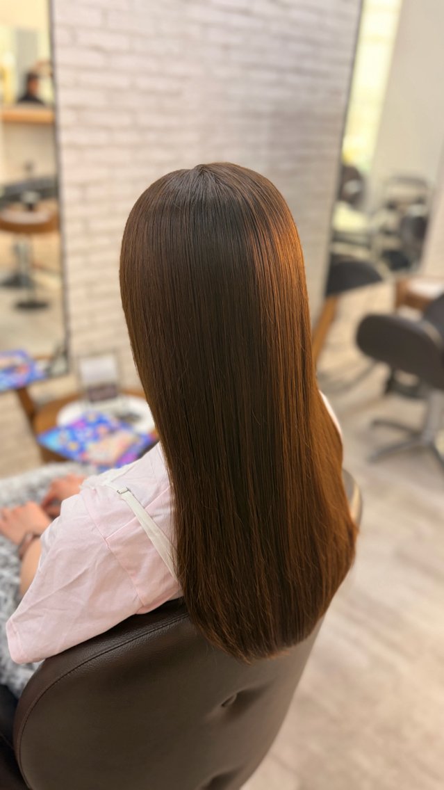 ロング カラー ❤️Mimi/non ワンカラー❤️のヘアスタイル