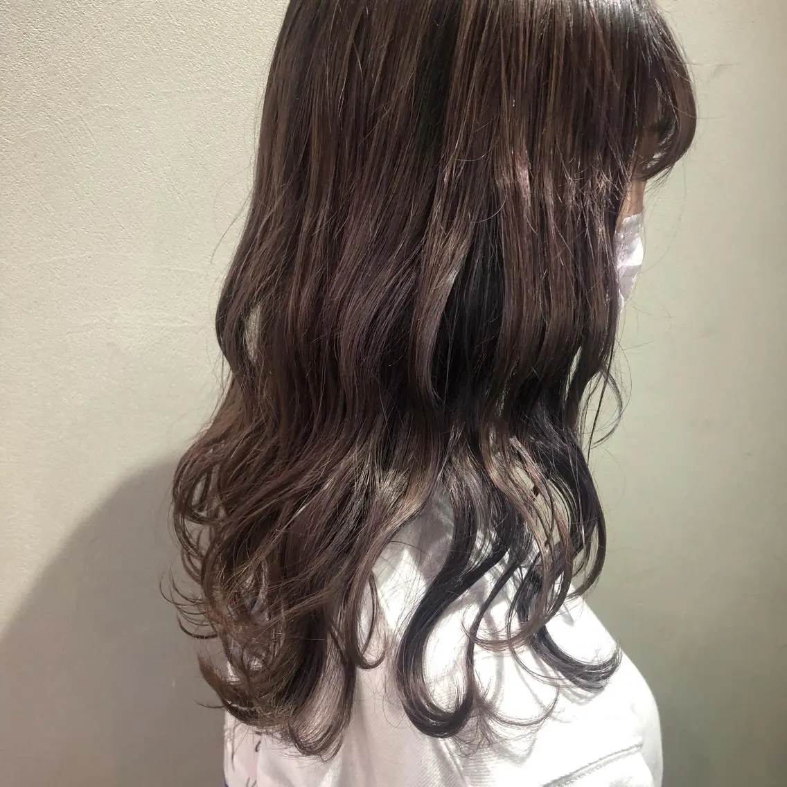 ロング 中島 沙也加のヘアスタイル