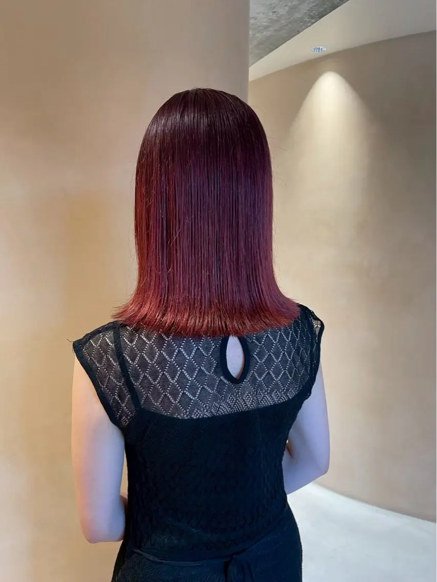 カラー 矢川 晄士朗のヘアスタイル