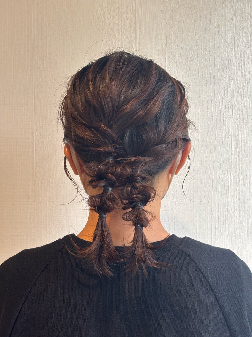 ヘアアレンジ ハーフアップ 🌟カラー特化型🌟 ヨッシー/亀戸のヘアスタイル