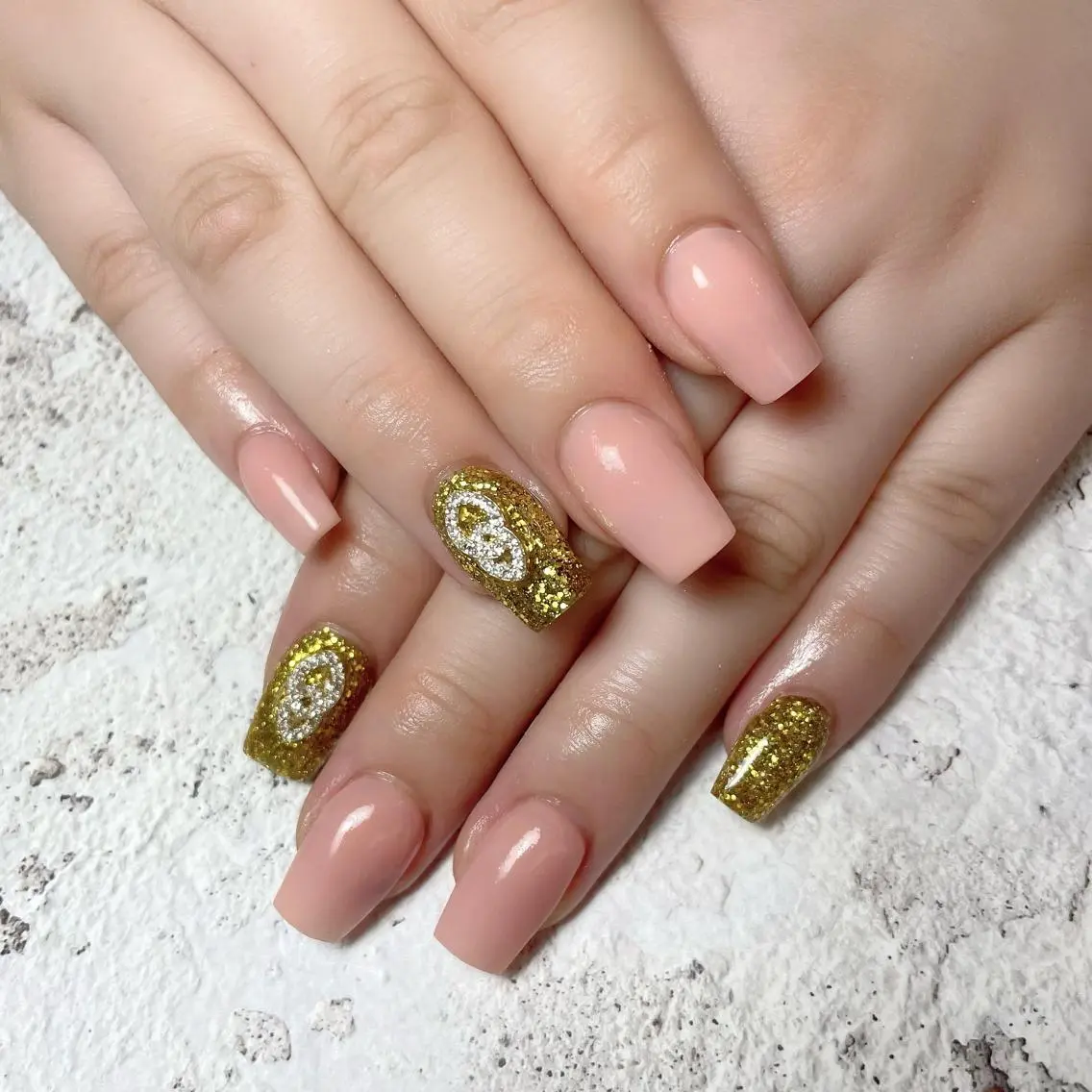 ネイル ハンドネイル Feel ‪‪☺︎‬Yuriaのネイルデザイン
