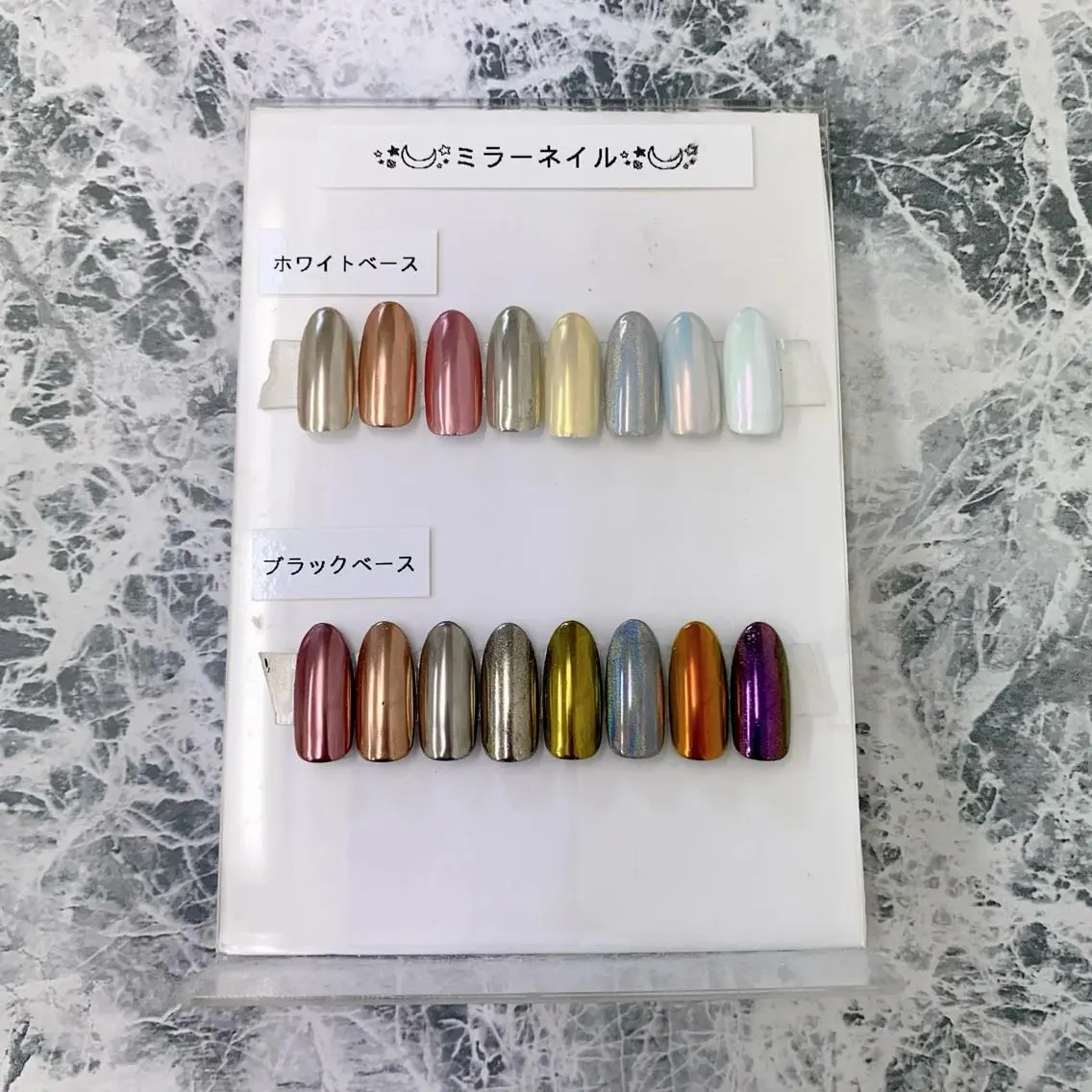ネイル ミラーネイル F. Neneのネイルデザイン