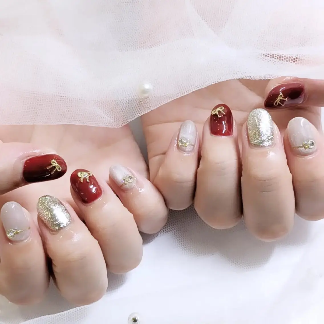 ネイル Lily nail 船橋 yuki🍒のネイルデザイン