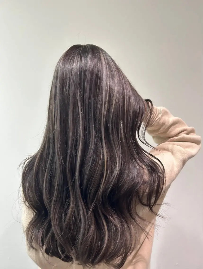 カラー カット ヘアカラー レイヤーカット 早崎太生のヘアスタイル