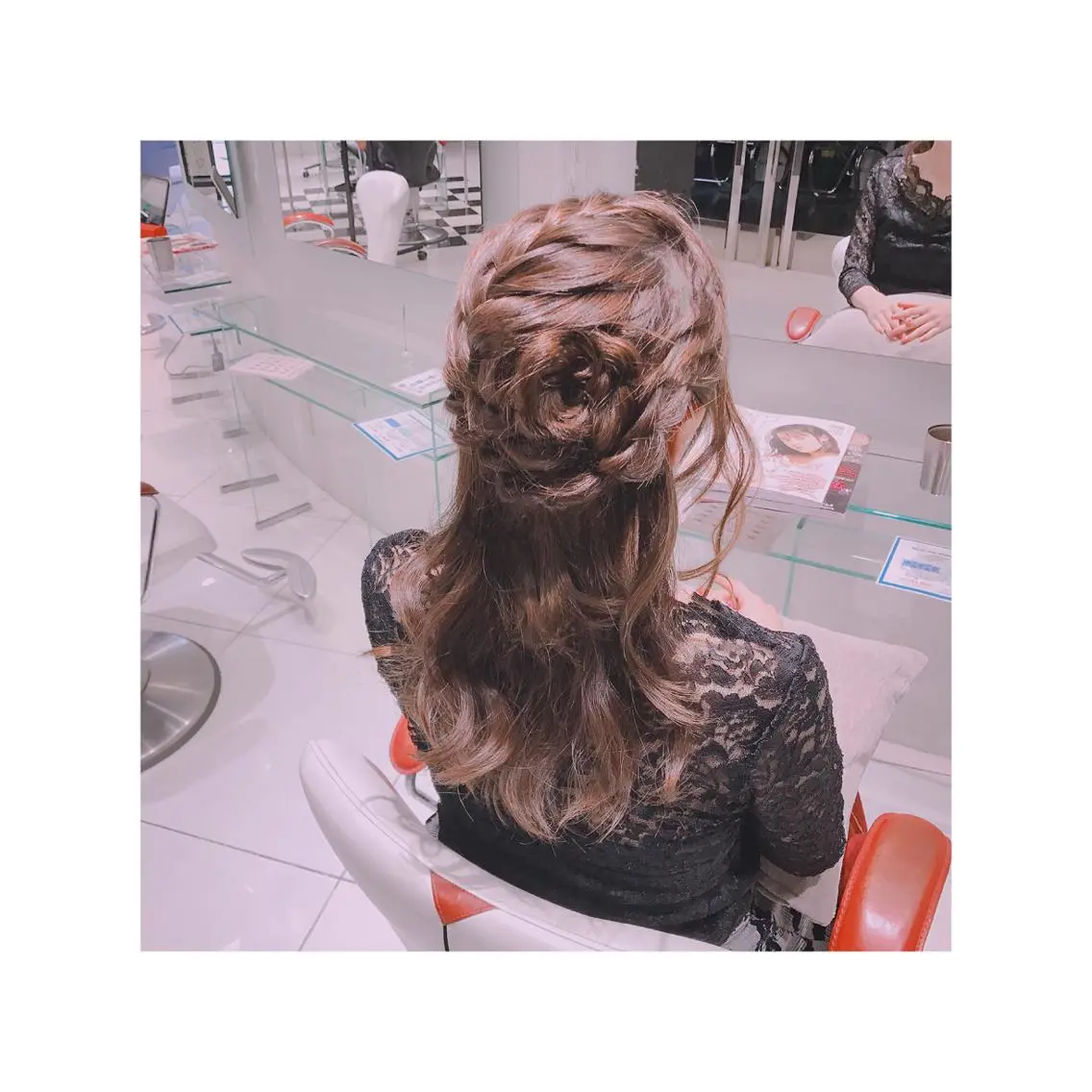 ロング ヘアアレンジ YUI𓍯ｴｸｽﾃ /ﾆｭｱﾝｽｶﾗｰのヘアスタイル