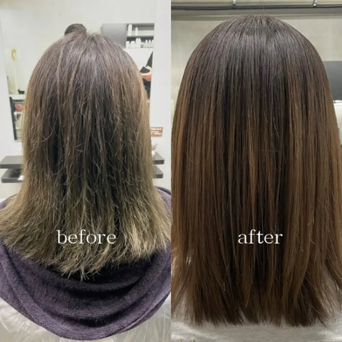 セミロング パーマ 💈直毛×ツイスパの プロ🥷清水真之介のヘアスタイル