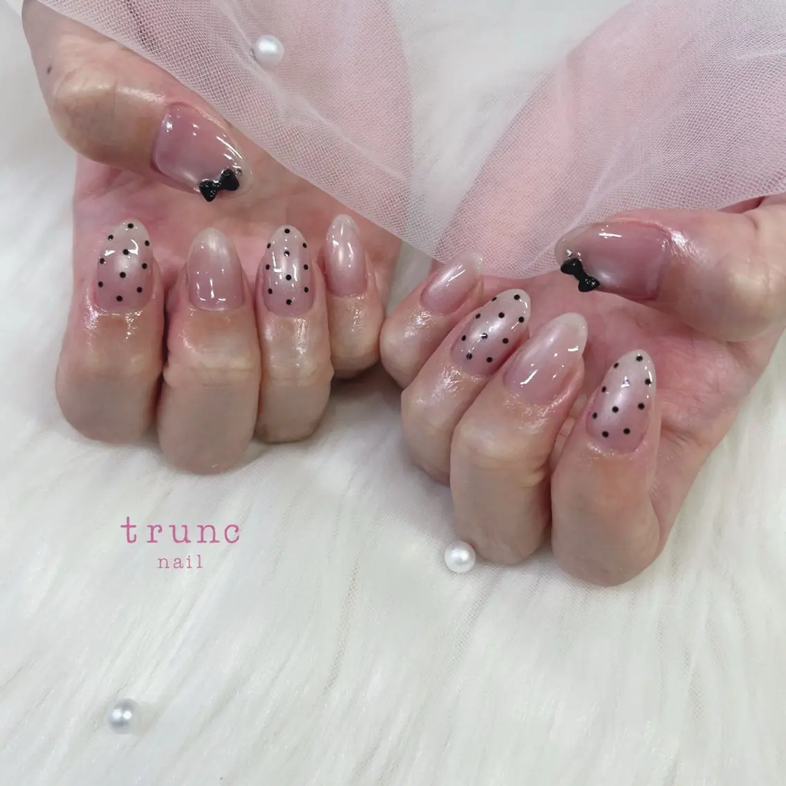 ネイル trunc nail 🌻宮下🌻のネイルデザイン