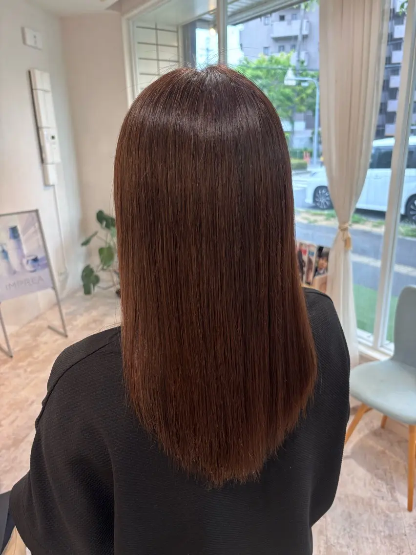 カラー 長沼 愛莉のヘアスタイル