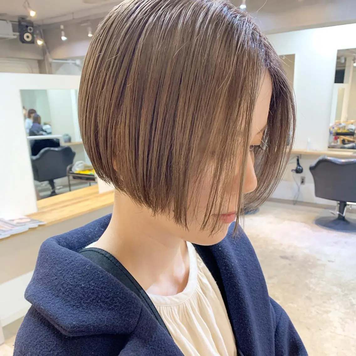 ショート カラー カット ヘアカラー トリートメント 坂本 裕介のヘアスタイル