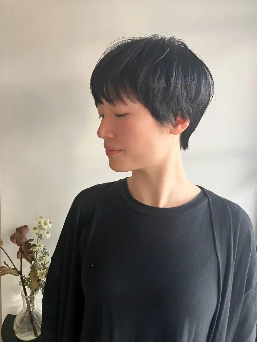 ショート ベリーショート マニッシュショート ショートヘア カット ヘッドスパ 川間 将彦のヘアスタイル