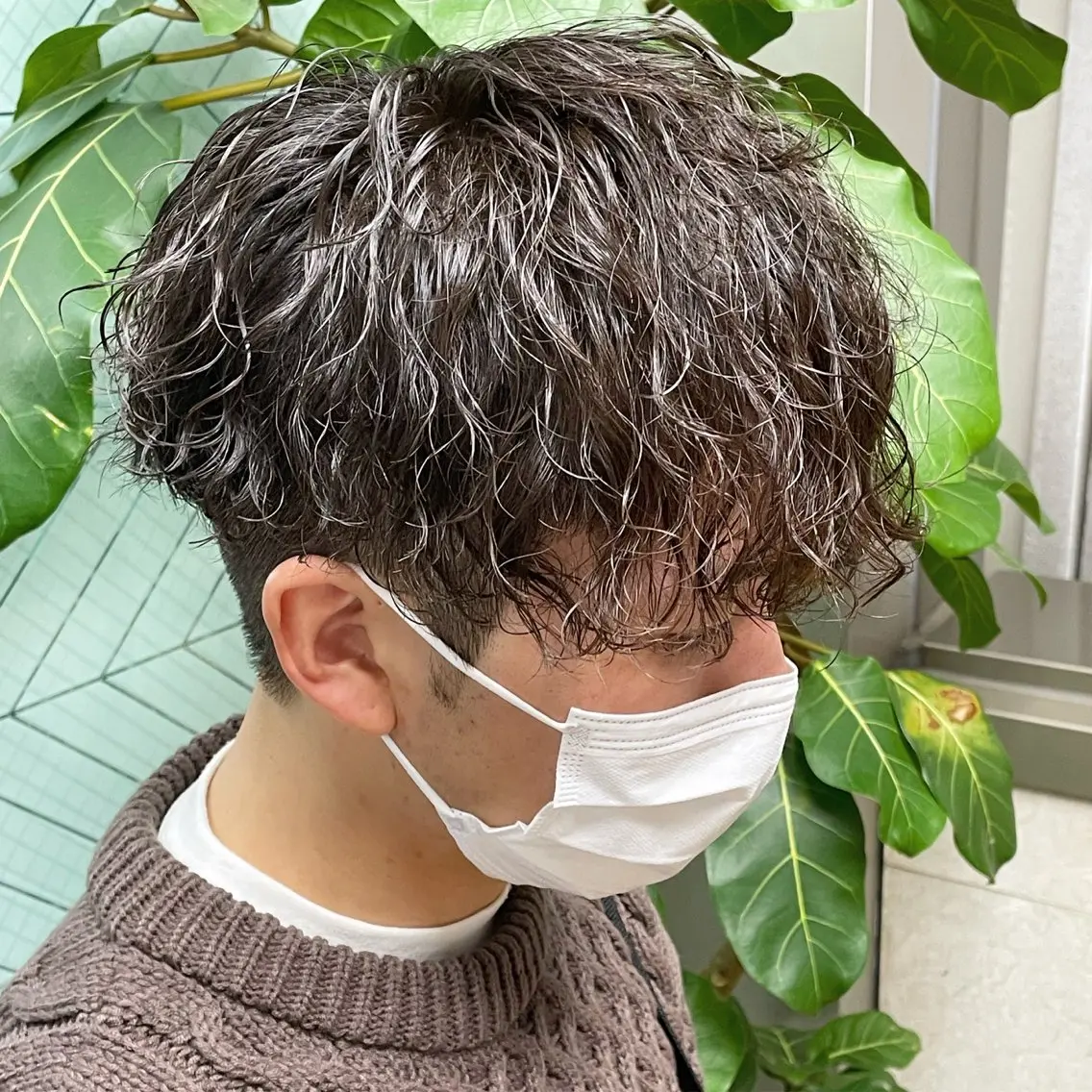 パーマ メンズ 渋谷/フェード/ 國分 翔のヘアスタイル