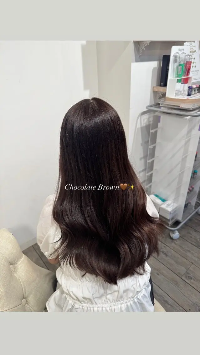 カラー ブリーチ ブラウンカラー 透明感カラー ブリーチなしカラー ヘアカラー 💖レイヤー/暖色系 カラーAYANE💖のヘアスタイル