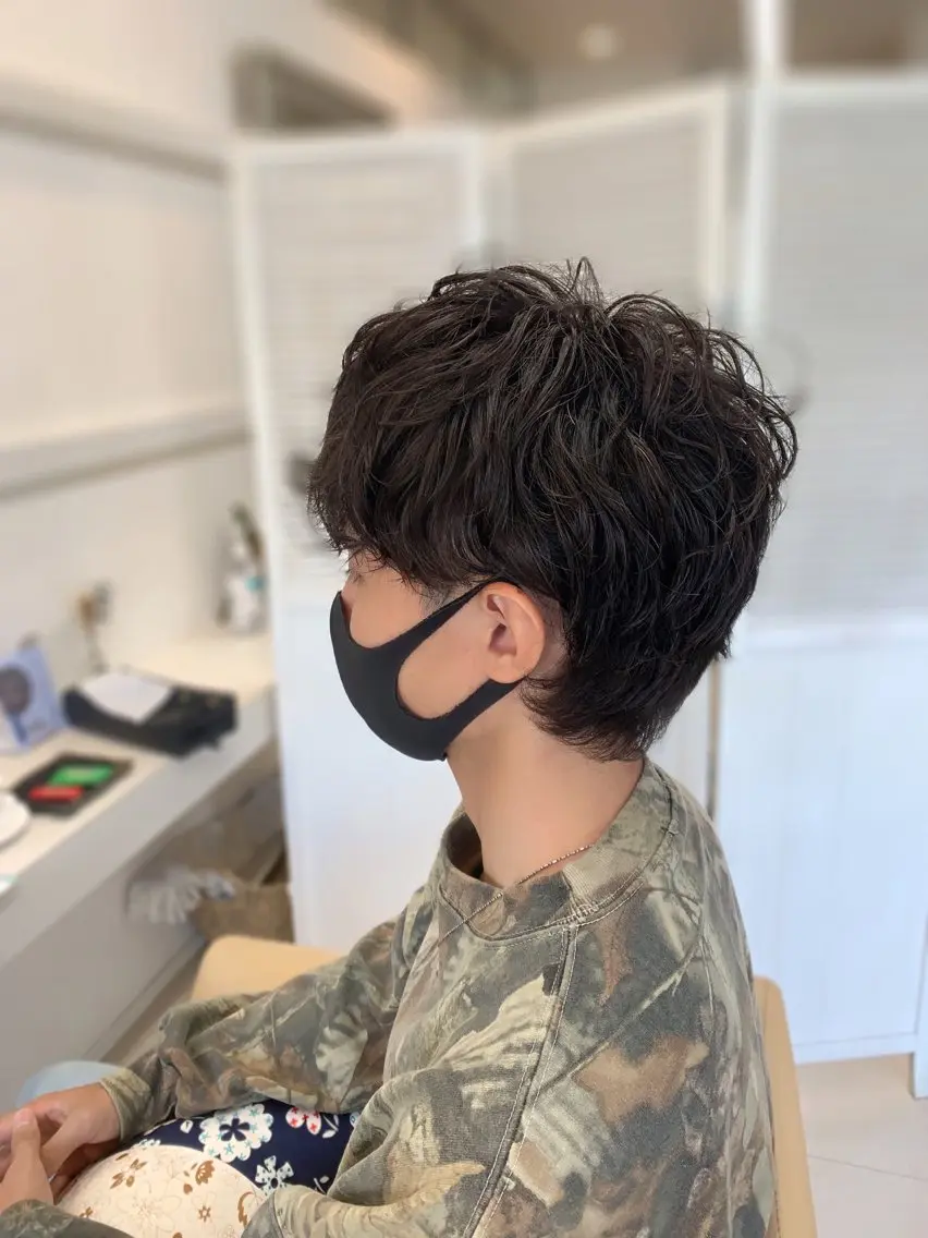 カット+パーマの写真