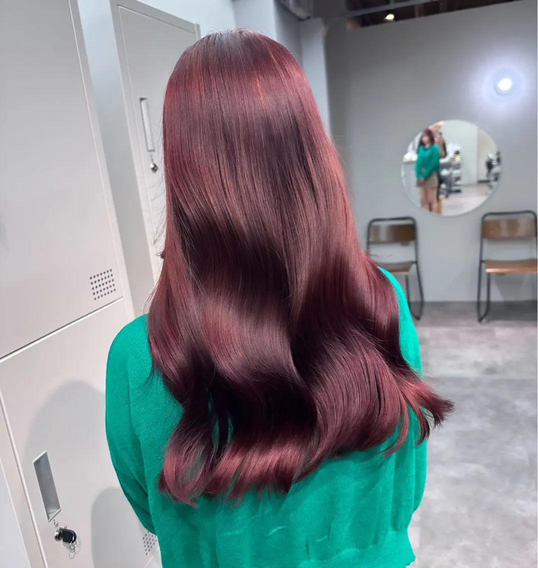 ロング カラー ウルフ・ボブ モデル✵HARUTOのヘアスタイル