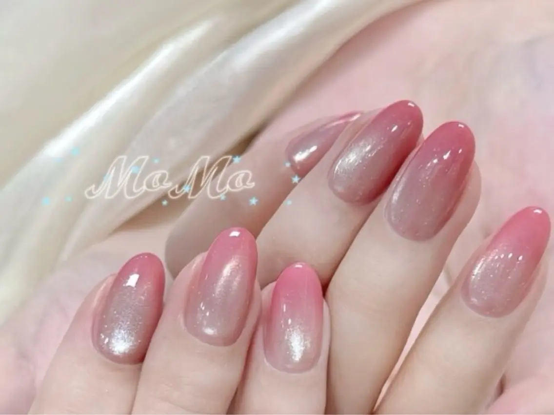 【初回ジェルOFF無料】ハンド・自爪💅マグネットグラデーションまとめ！の写真