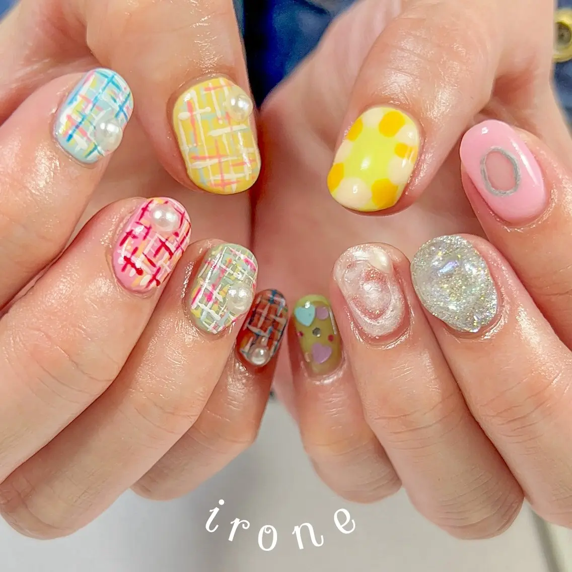 ネイル 小さなサロン ironeのネイルデザイン