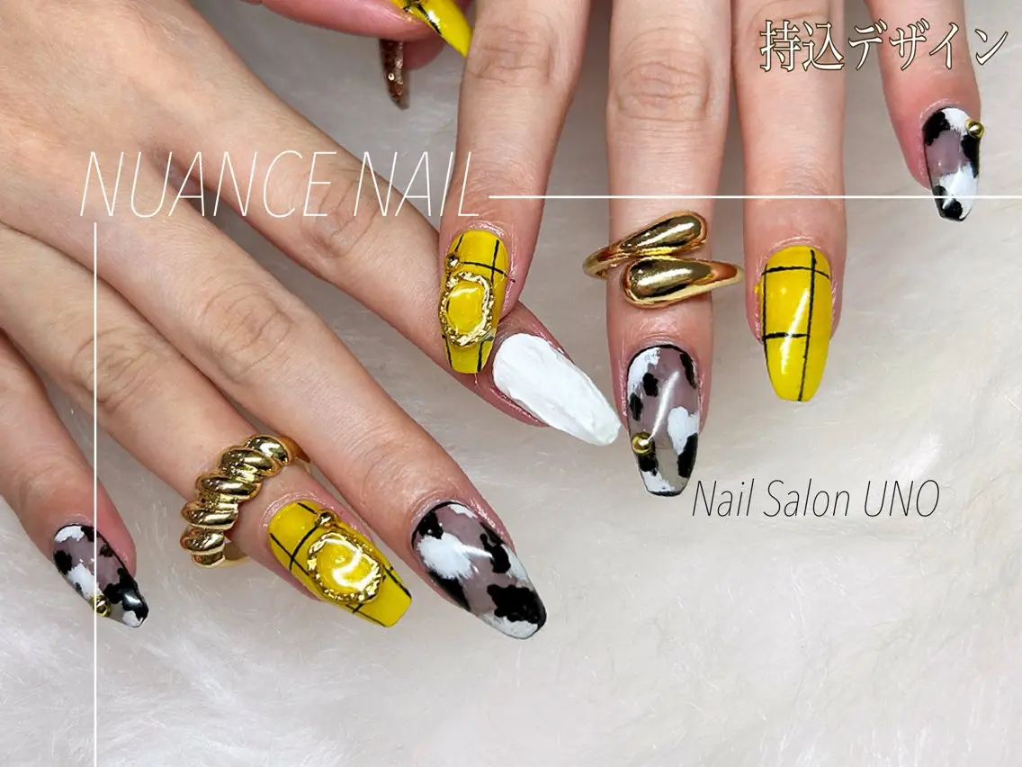 ネイル アートネイル 持ち込み Nail Salon UNO-ウノ-のネイルデザイン