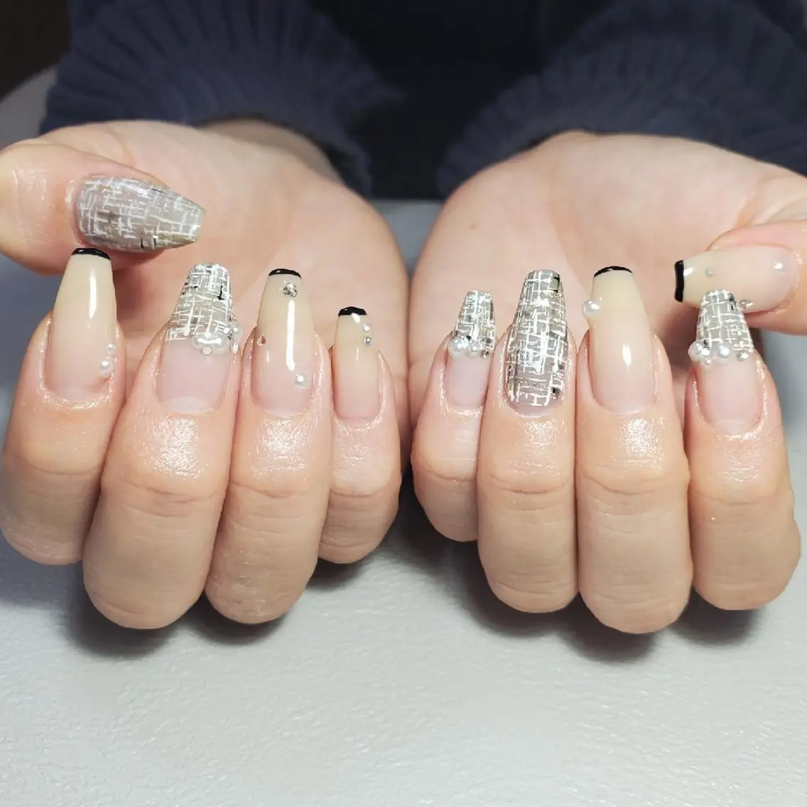 ネイル ハンドネイル nailroom‪ sb‪‪𓈒𓂂𓏸のネイルデザイン