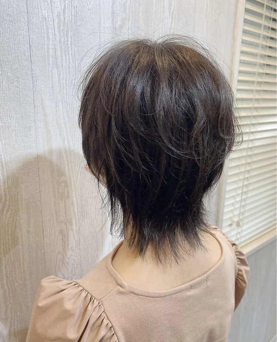ミディアム TELA HAIR 店長　塩田のヘアスタイル