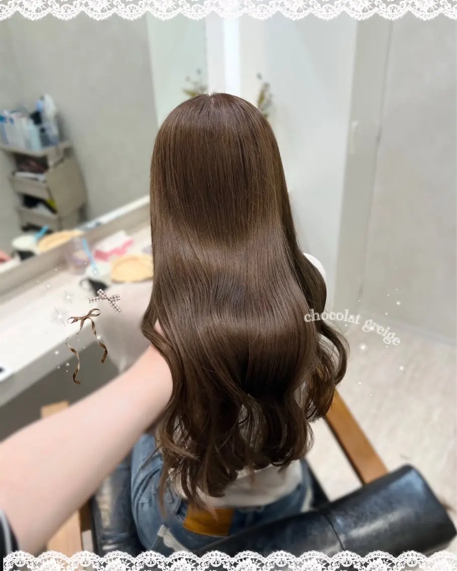 【🧸ご新規様限定🧸】🍒カット+カラー+バイカルテトリートメント🍒の写真