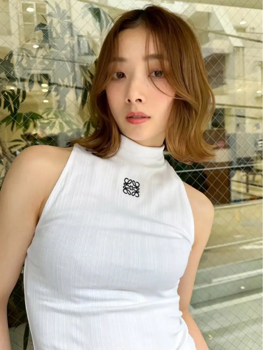 ショート カラー カット ヘアカラー トリートメント 🦋韓国風レイヤー/ 艶髪矯正🦋凛太郎のヘアスタイル