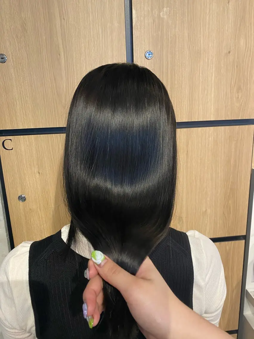 カラー ブリーチ ケアカラー カット ヘアカラー トリートメント 髪質改善サロン 梅田/ヨナミネのヘアスタイル