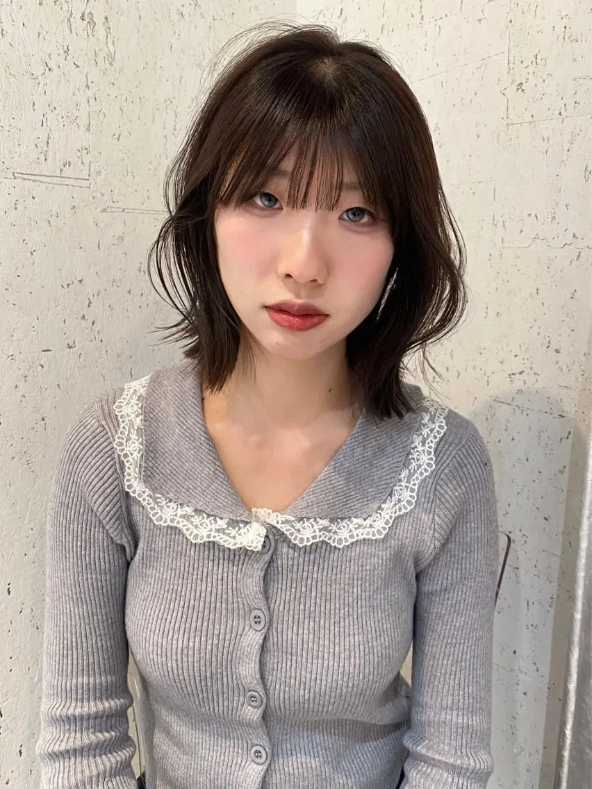 ショート カラー 透明感カラー カット ヘアカラー トリートメント mai / linoah˚✧のヘアスタイル