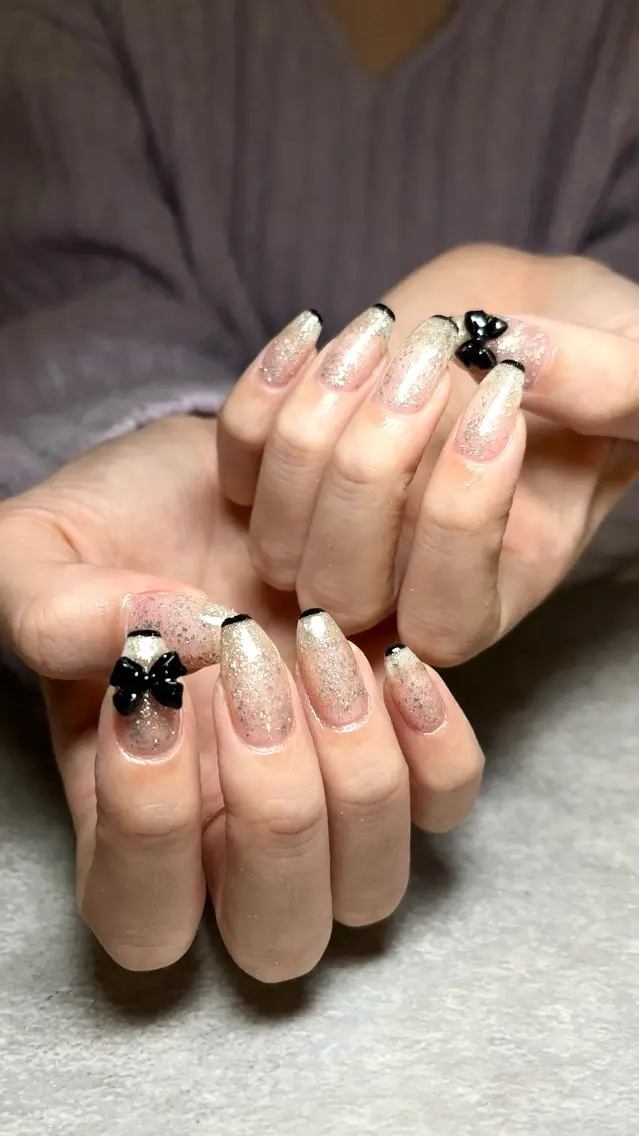 ネイル フレンチネイル 🌻Sunrich Fuka🌻のネイルデザイン