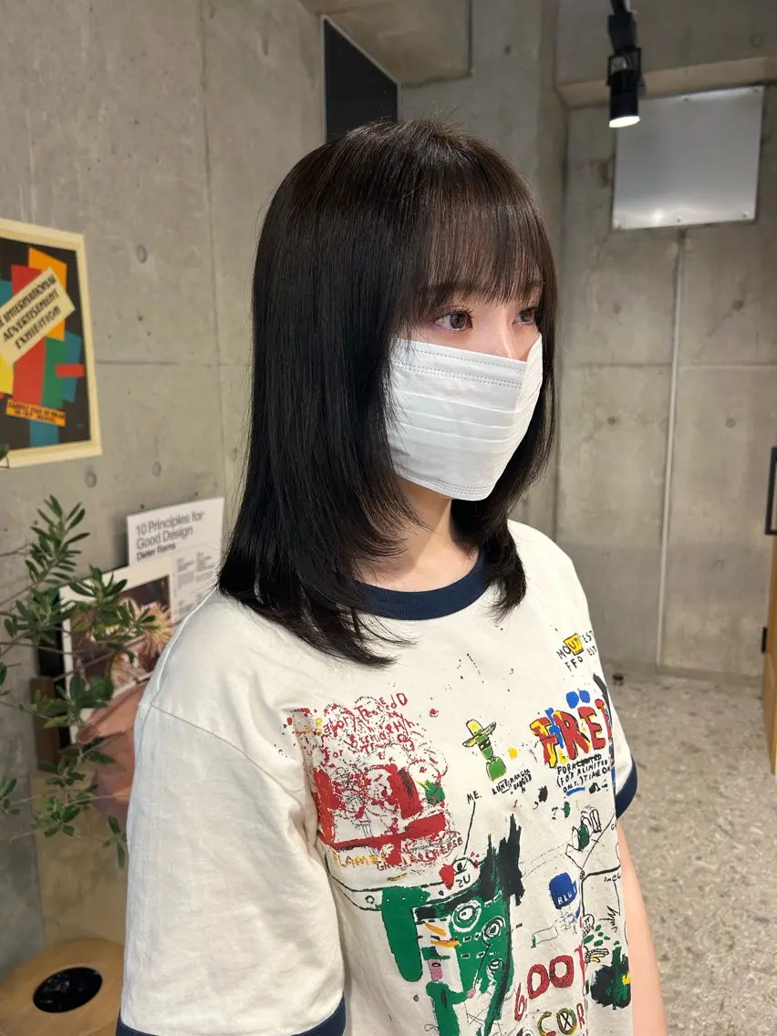 ミディアム ヘアカラー トリートメント 🩰✨️ダブルカラー nanako✨️🩰のヘアスタイル