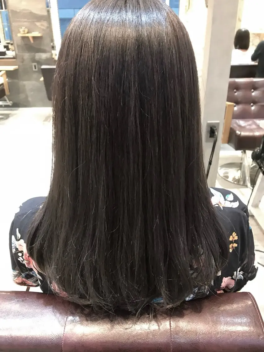 ロング カラー 塚本 昂のヘアスタイル