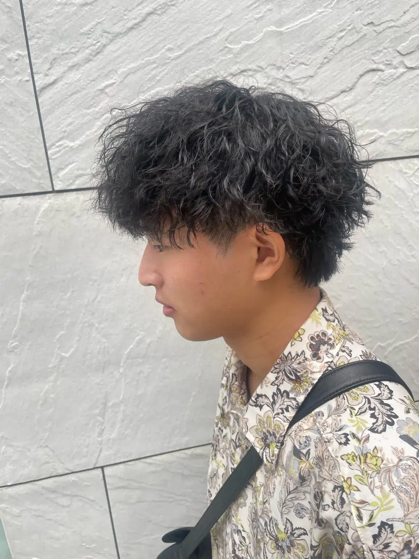 パーマ メンズ カット パーマ 町田エリアＮｏ．１/ パーマ特化/太田京希のヘアスタイル