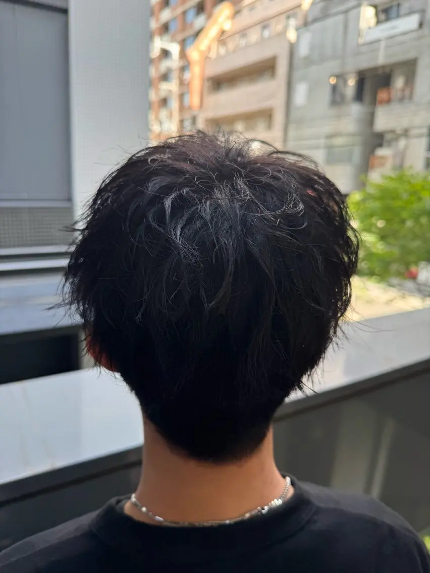 メンズ カット ヘアカラー トリートメント ハル/メンズ特化✨ unreve副店長のヘアスタイル