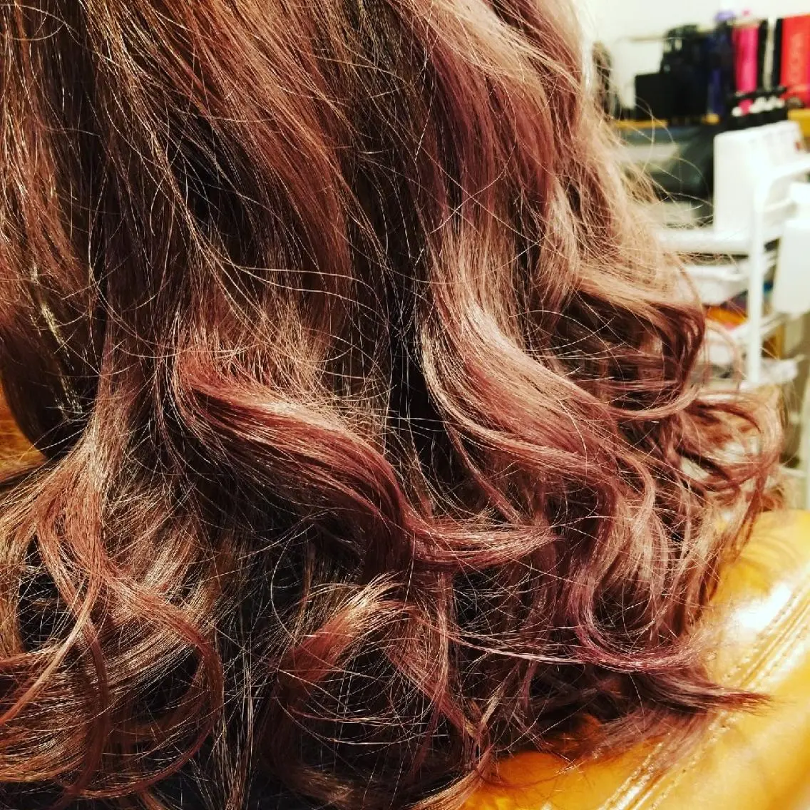 カラー アディクシーカラー バレイヤージュ イルミナカラー 外国人風カラー spa hair ark 富井直美のヘアスタイル
