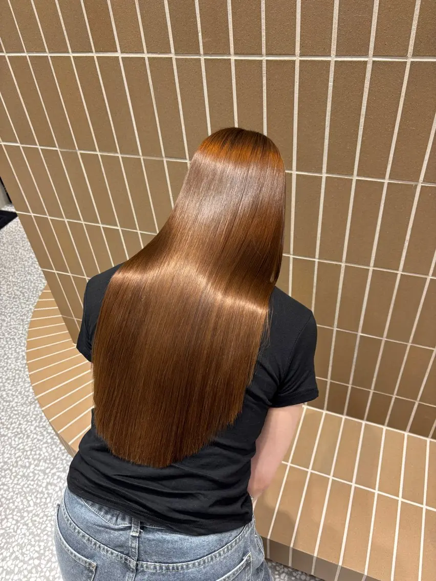 ロング カラー ヘアアレンジ ヘアカラー トリートメント 🫧新宿 透明感 カラー/サスケ🫧のヘアスタイル