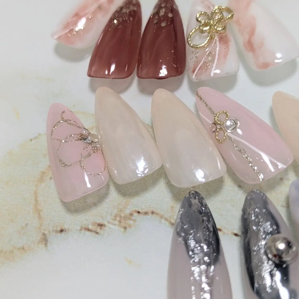 ネイル 成人式 as.nail あやのネイルデザイン