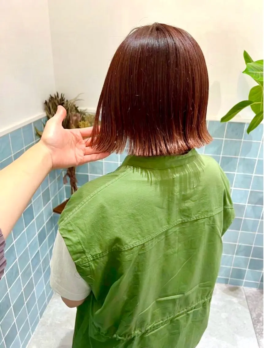 カラー ヘアカラー トリートメント 🍎エクステ/暖色 カラー🍎あyaかのヘアスタイル
