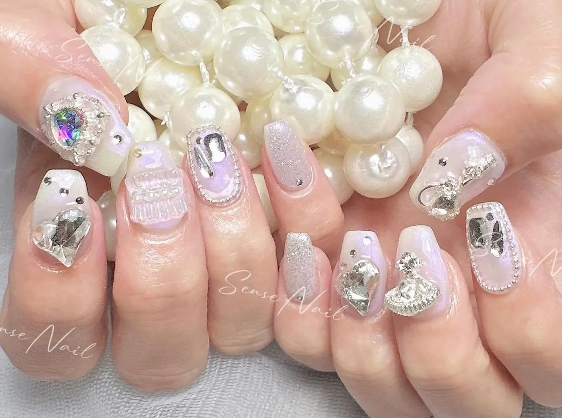 ネイル ハンドネイル ハンドケア 💕中川 結衣💕のネイルデザイン